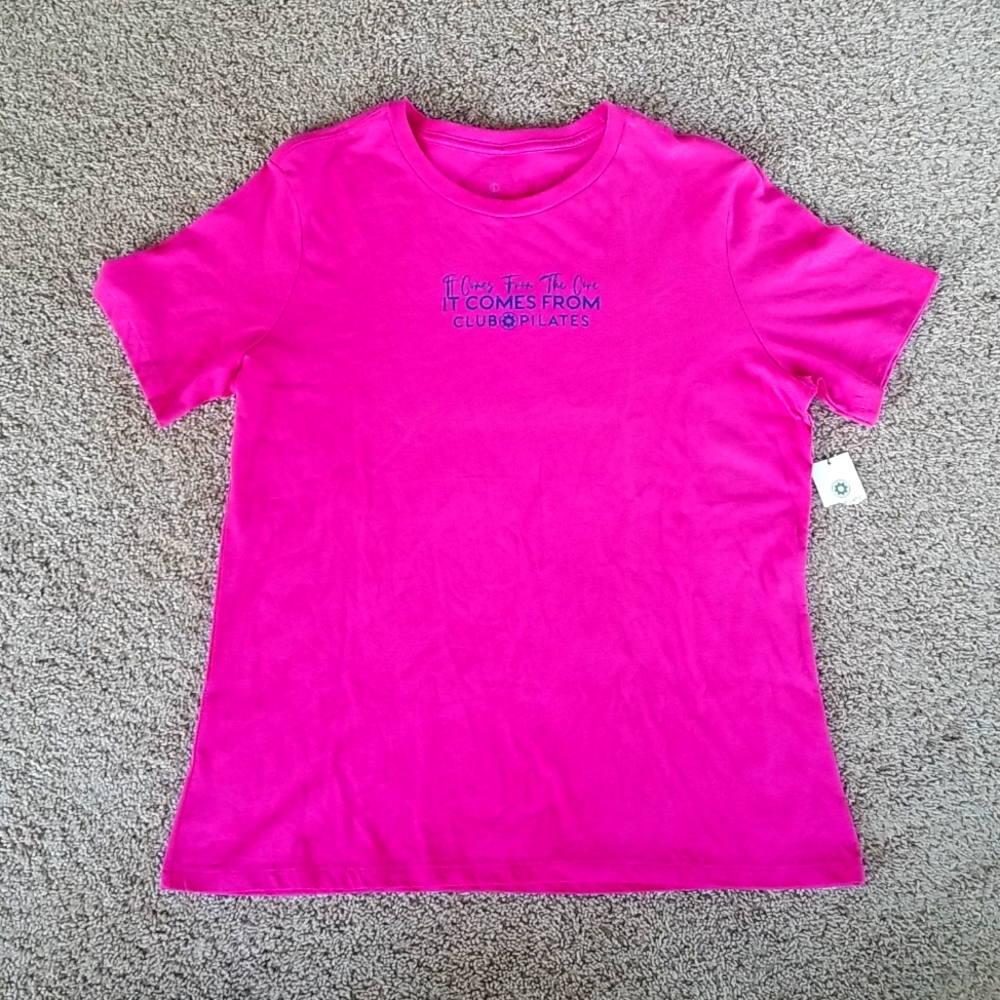 NWT Club Pilates Tee Shirt Large
